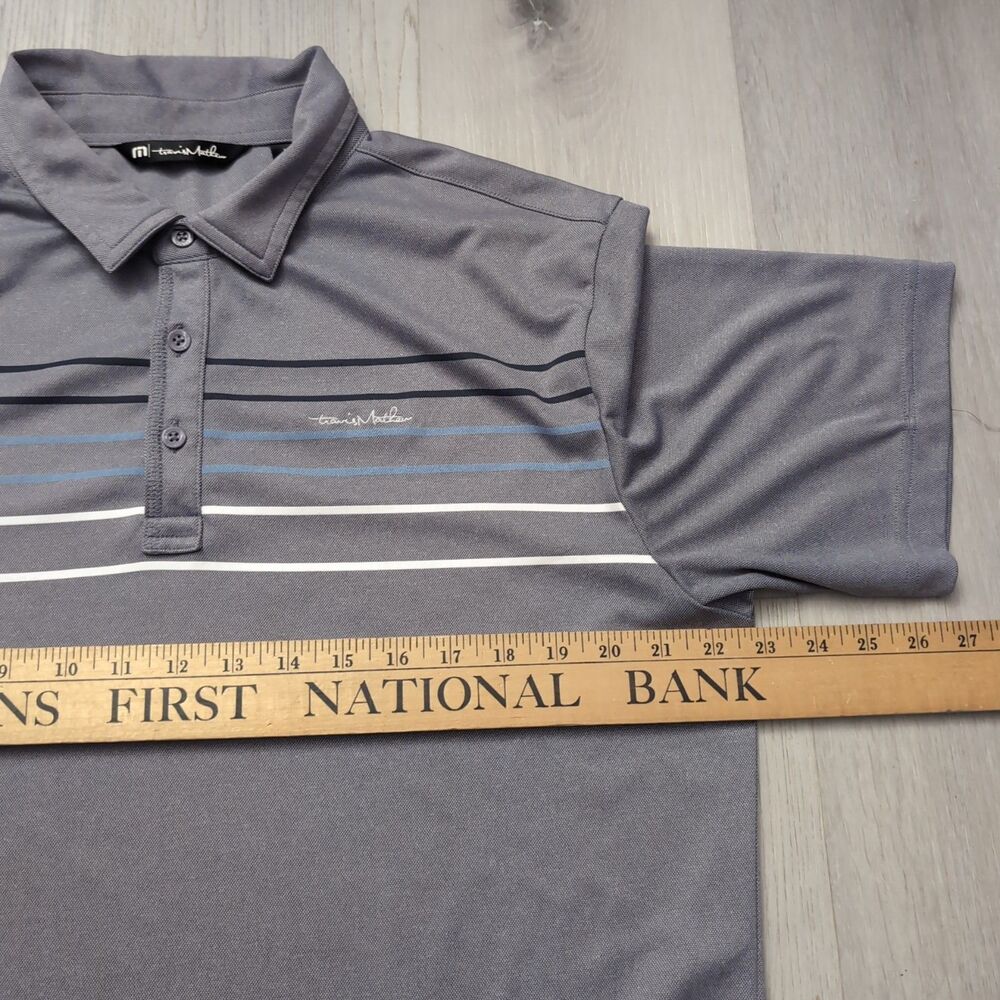 Travis Mathew Polo Mens Large Short Sleeve Performance